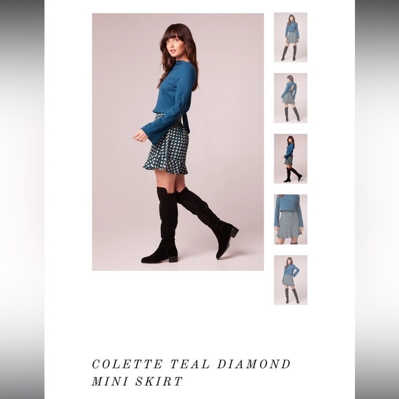 Band of Gypsies Dresses & Skirts - NWT Deep Teal Colette skirt Medium Band of Gypsies Band of the Free